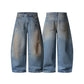 MilkMan Distressed Tapered Jeans