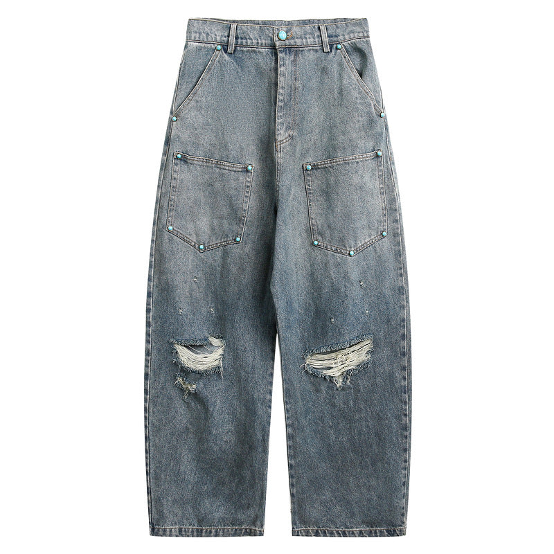 MilkMan Studded Denim Pants