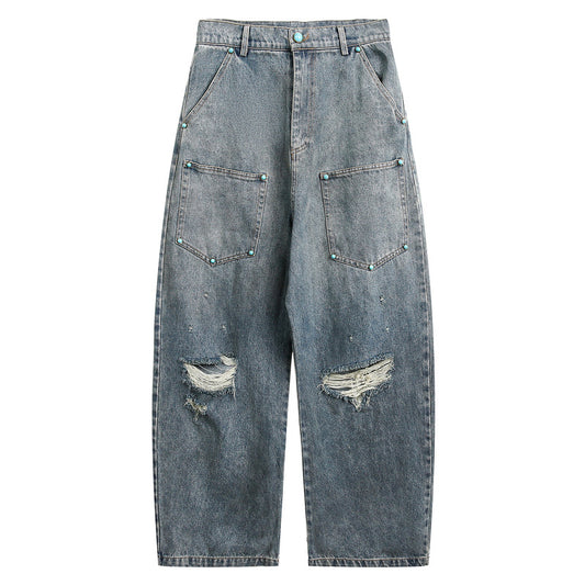 MilkMan Studded Denim Pants