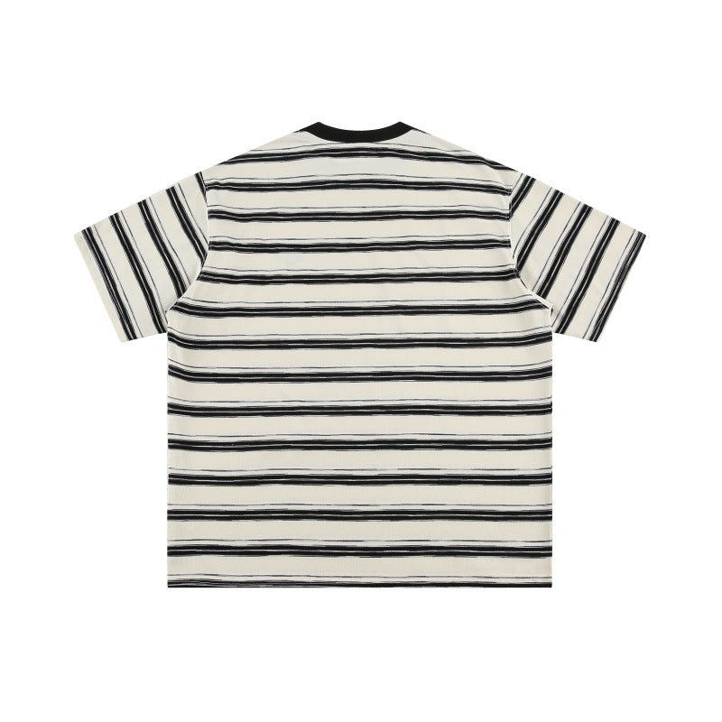 MilkMan Striped Embroidered Shirt