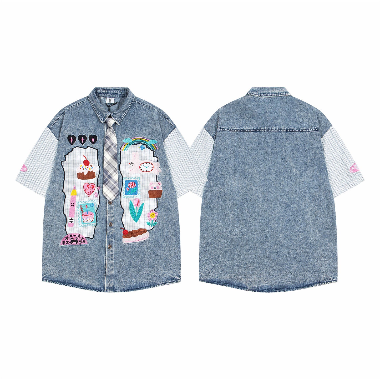 MilkMan Cartoon Collar Shirt