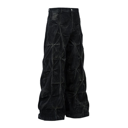 MilkMan Pleated Dye Jeans