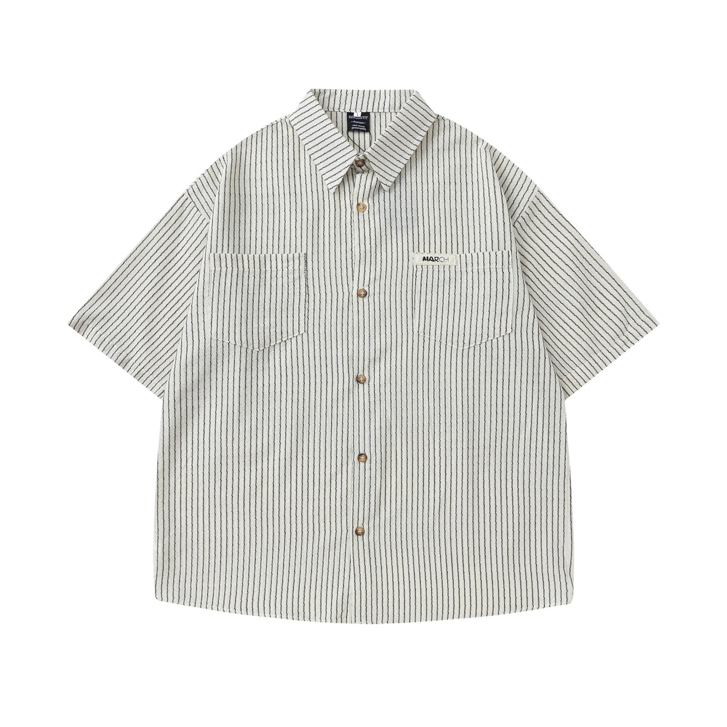 MilkMan Striped Pocket Shirt
