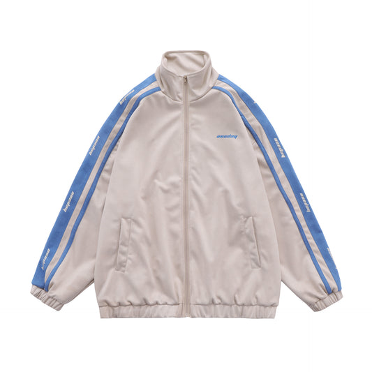 MilkMan Stripe Suede Jacket