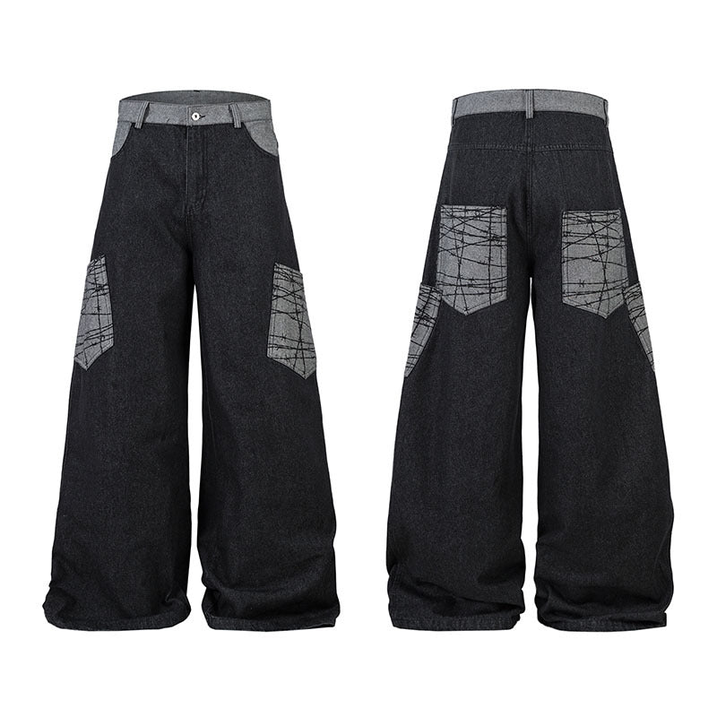 MilkMan High Waist Wide Jeans