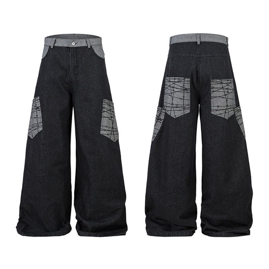 MilkMan High Waist Wide Jeans