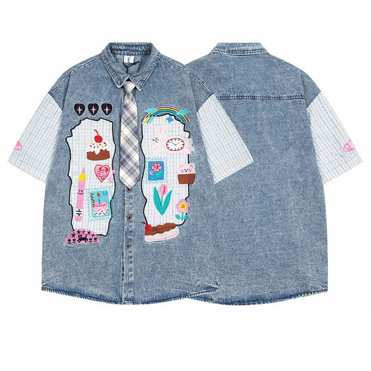 MilkMan Cartoon Collar Shirt