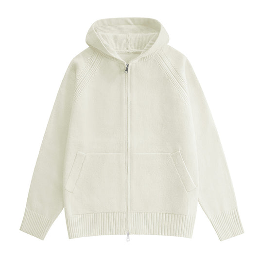 MilkMan Hooded Knit Cardigan