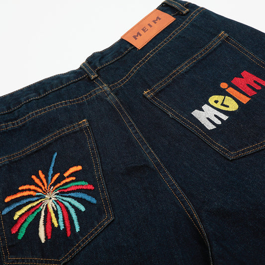MilkMan Letter Stitch Shorts