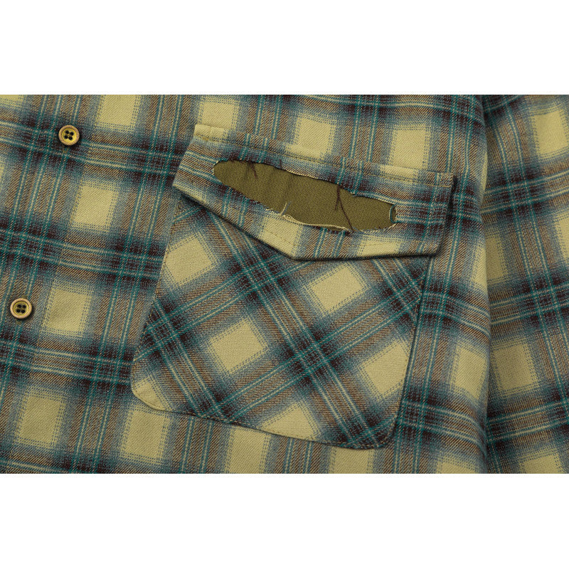 MilkMan Plaid Stitch Shirt