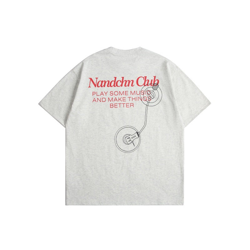 MilkMan Loose Neck Letter Tee
