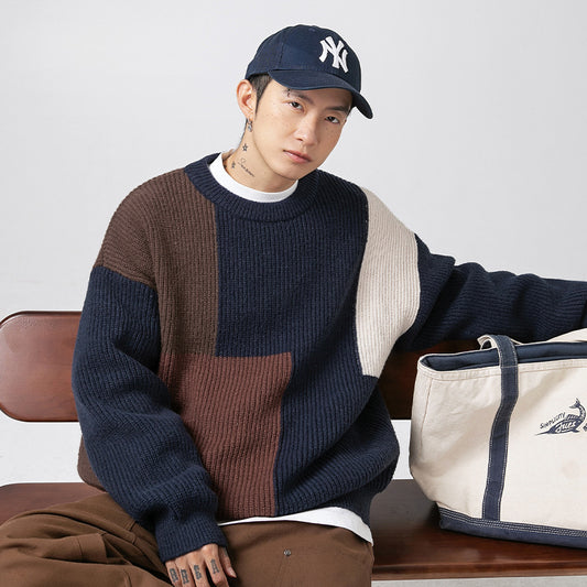 MilkMan Block Splice Sweater
