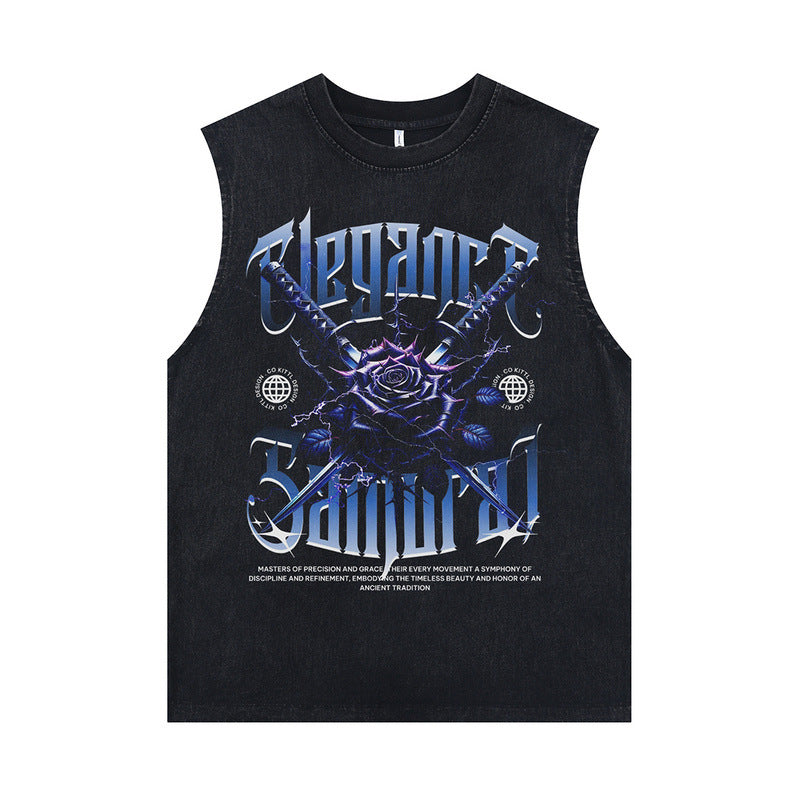 MilkMan Vintage Print Vest