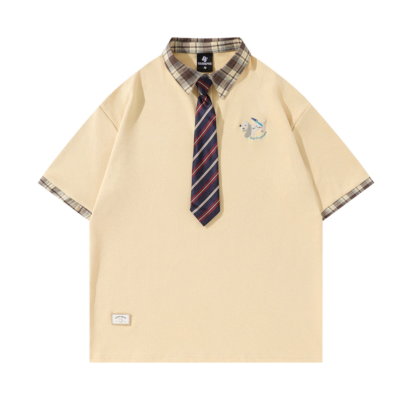 MilkMan Tie Collar Tee