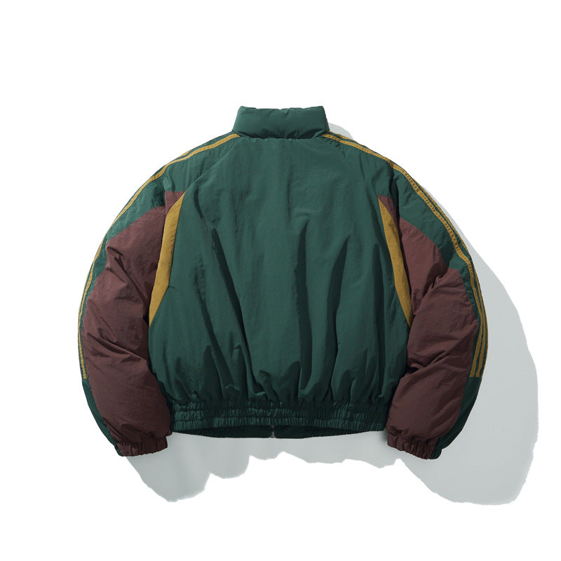 MilkMan Blocked Puffer Jacket