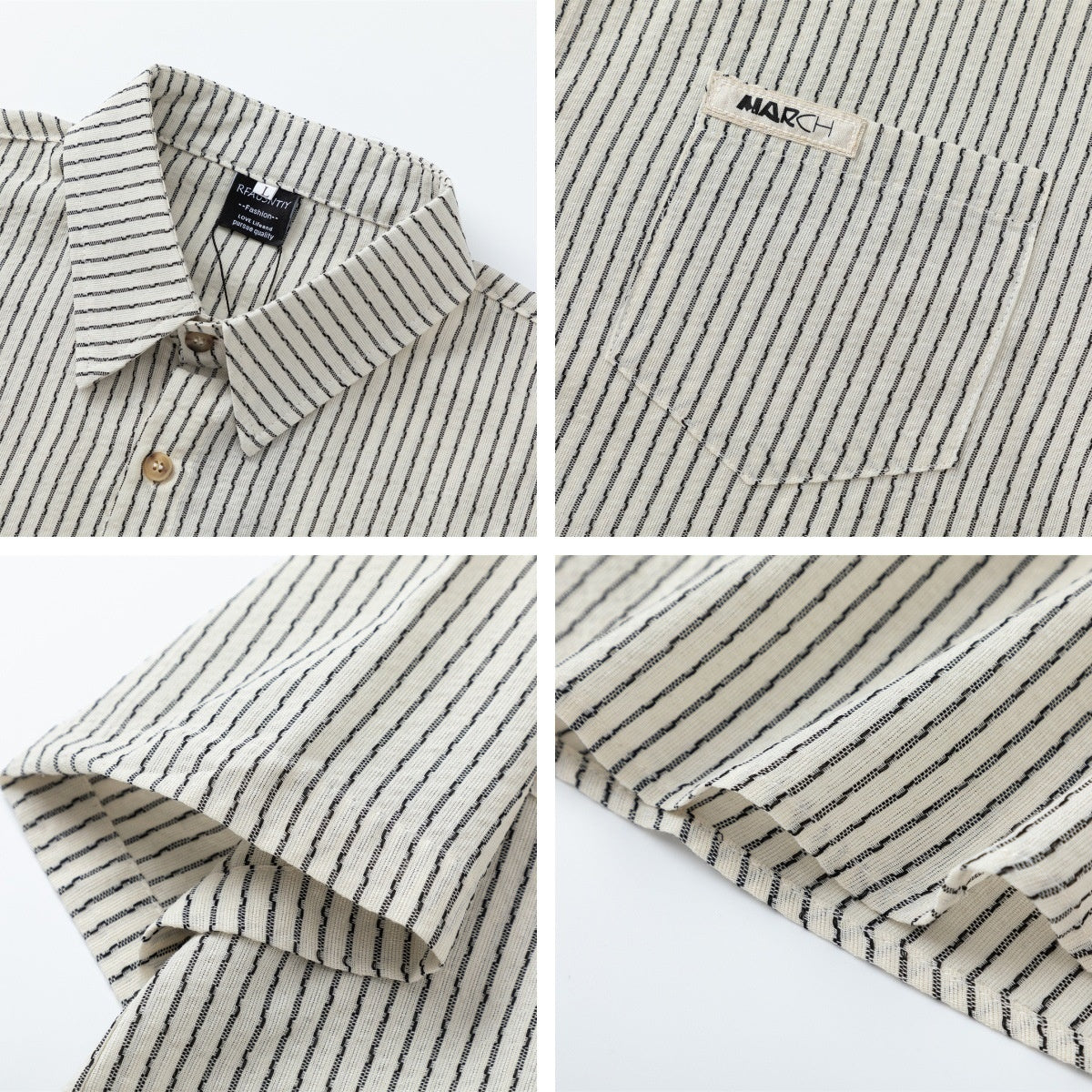 MilkMan Striped Pocket Shirt