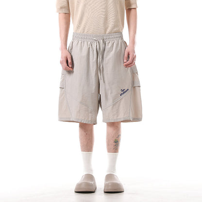 MilkMan Embroidered Utility Shorts