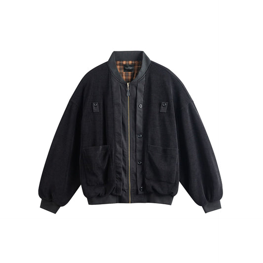 MilkMan Dual Layer Varsity Jacket