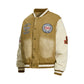 MilkMan Distressed Letter Jacket