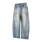 MilkMan Slashed Wash Jeans