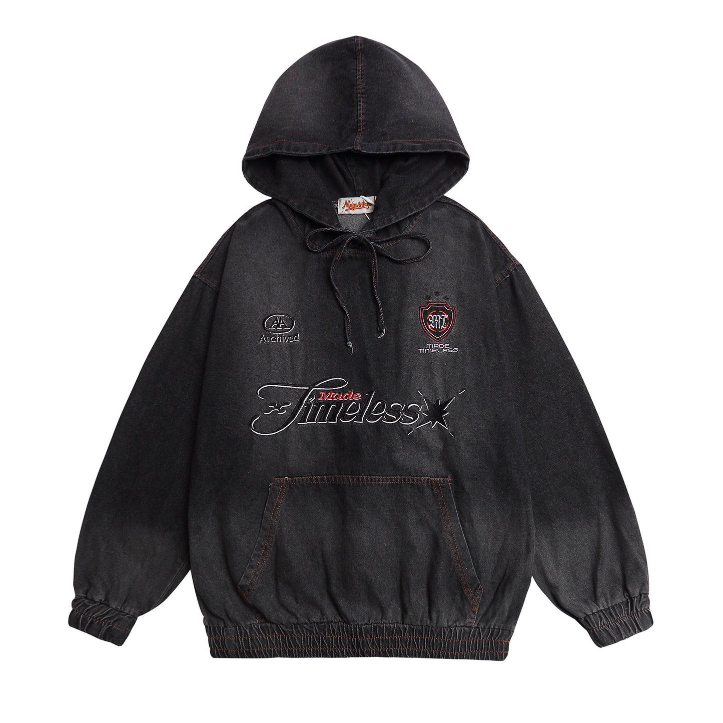 MilkMan Letter Denim Hoodie