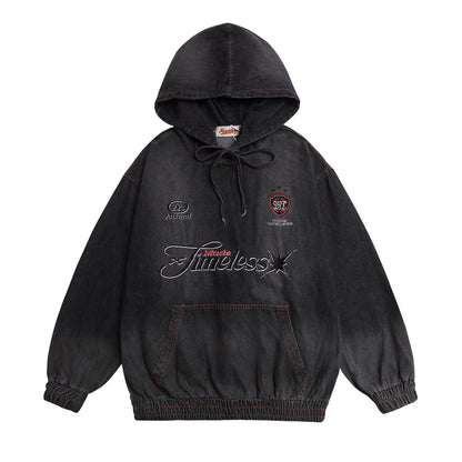 MilkMan Letter Denim Hoodie