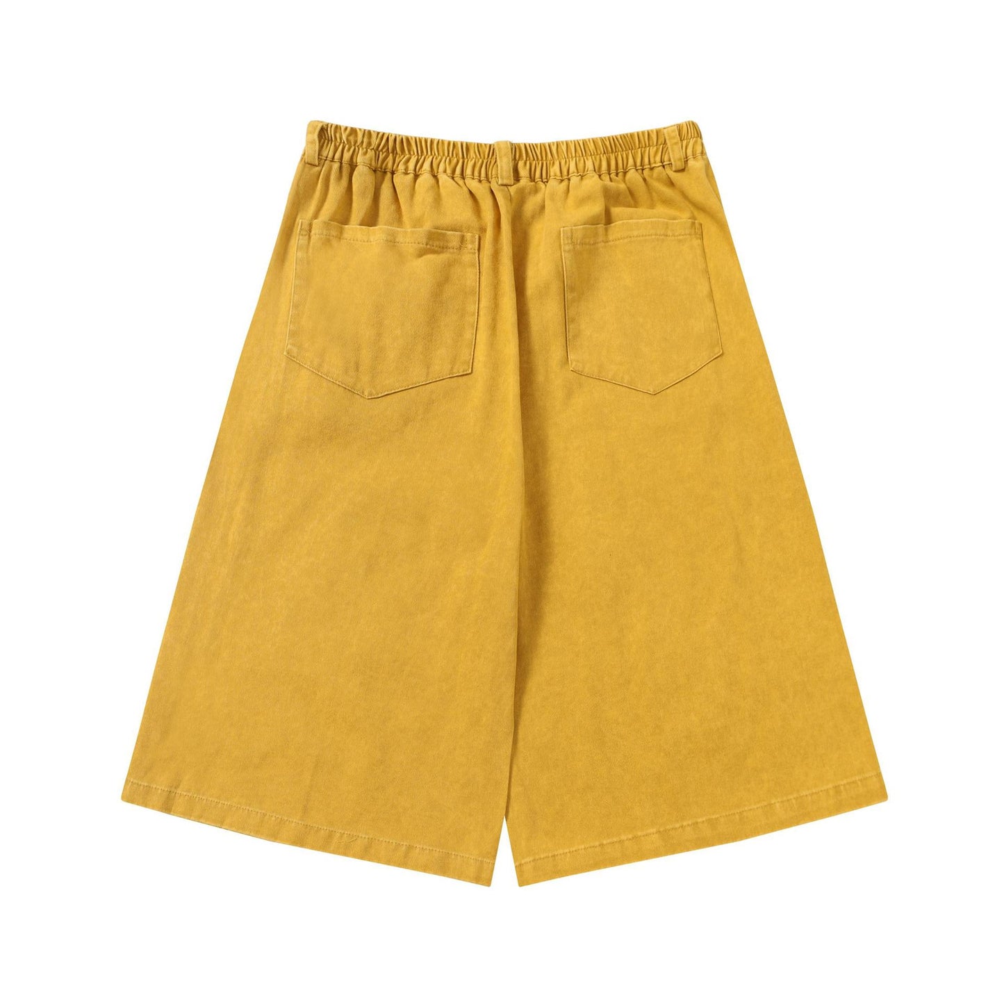 MilkMan Embroidered Denim Shorts