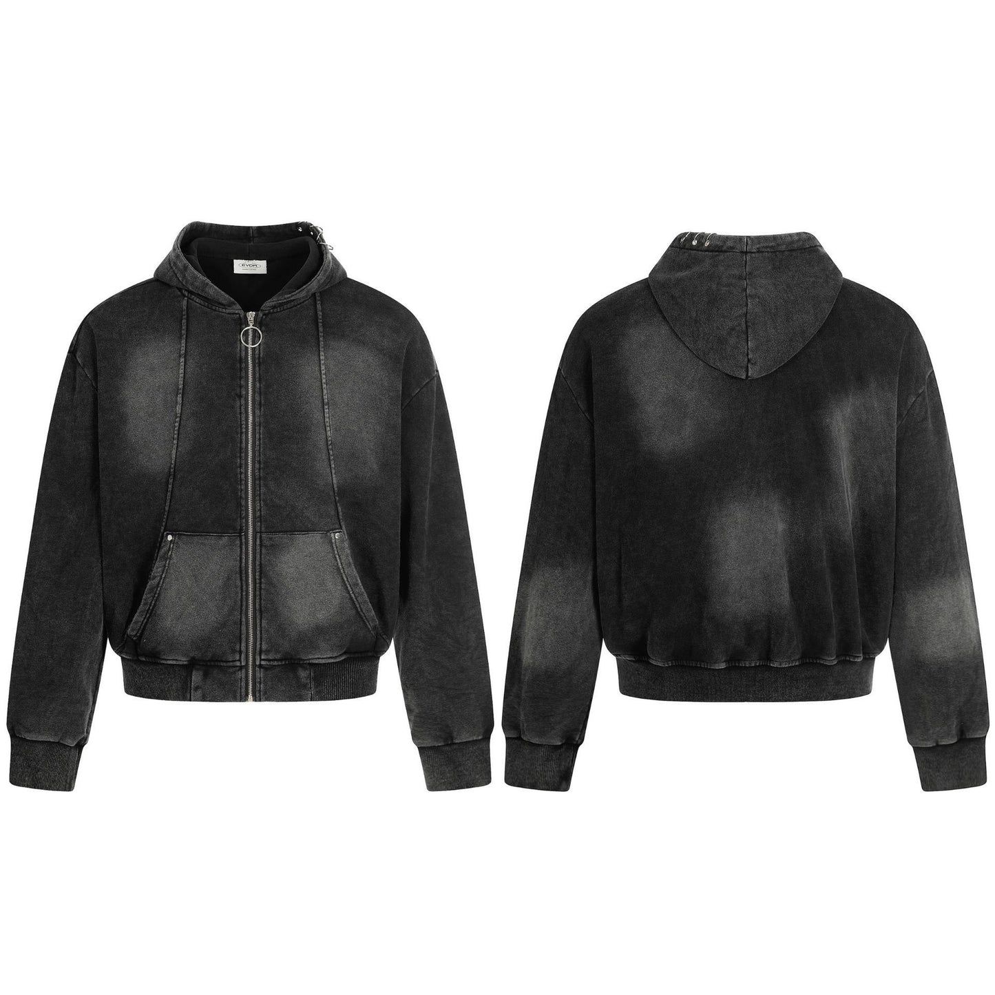 MilkMan Washed Zip Hoodie