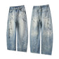 MilkMan Slashed Wash Jeans