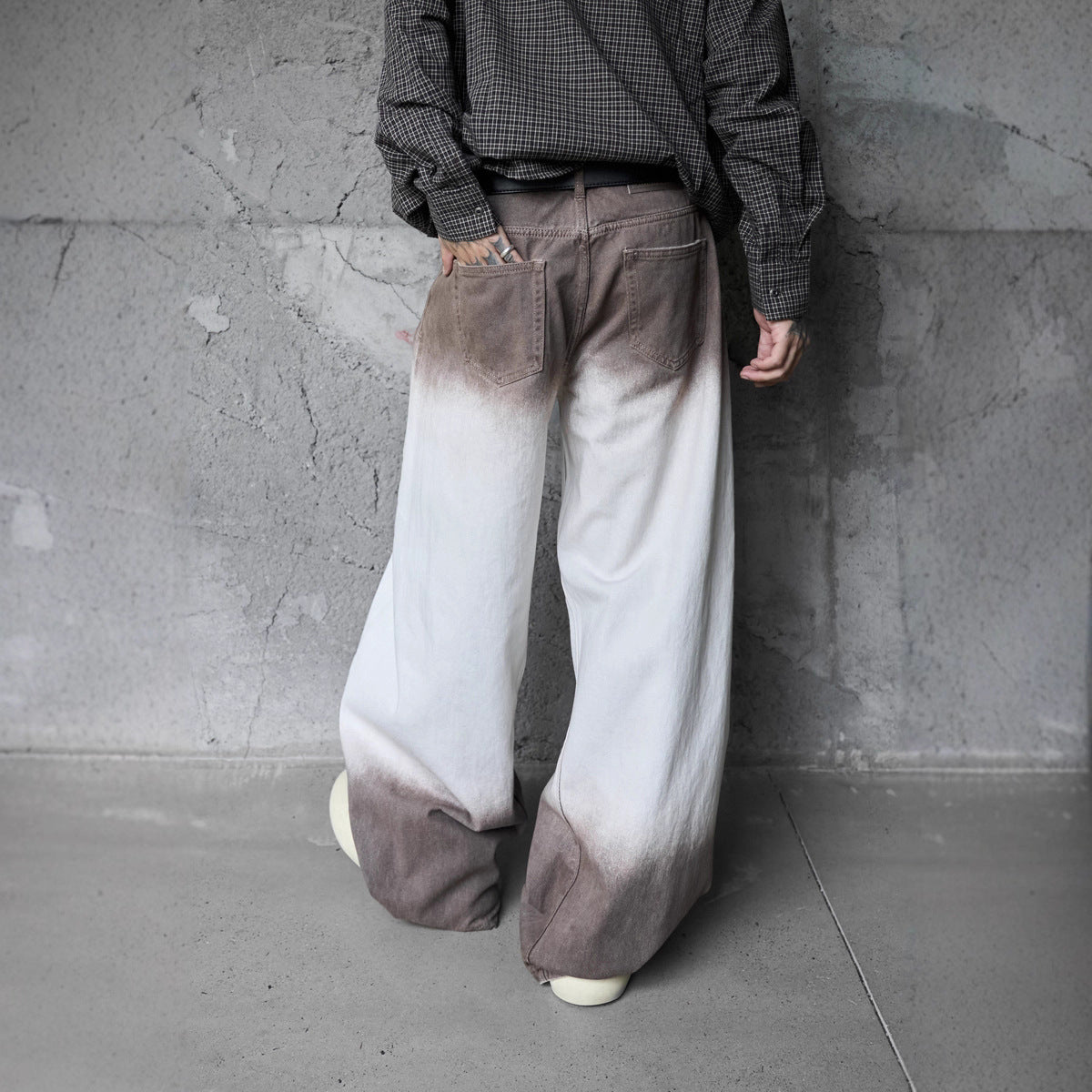 MilkMan Washed Ombre Jeans