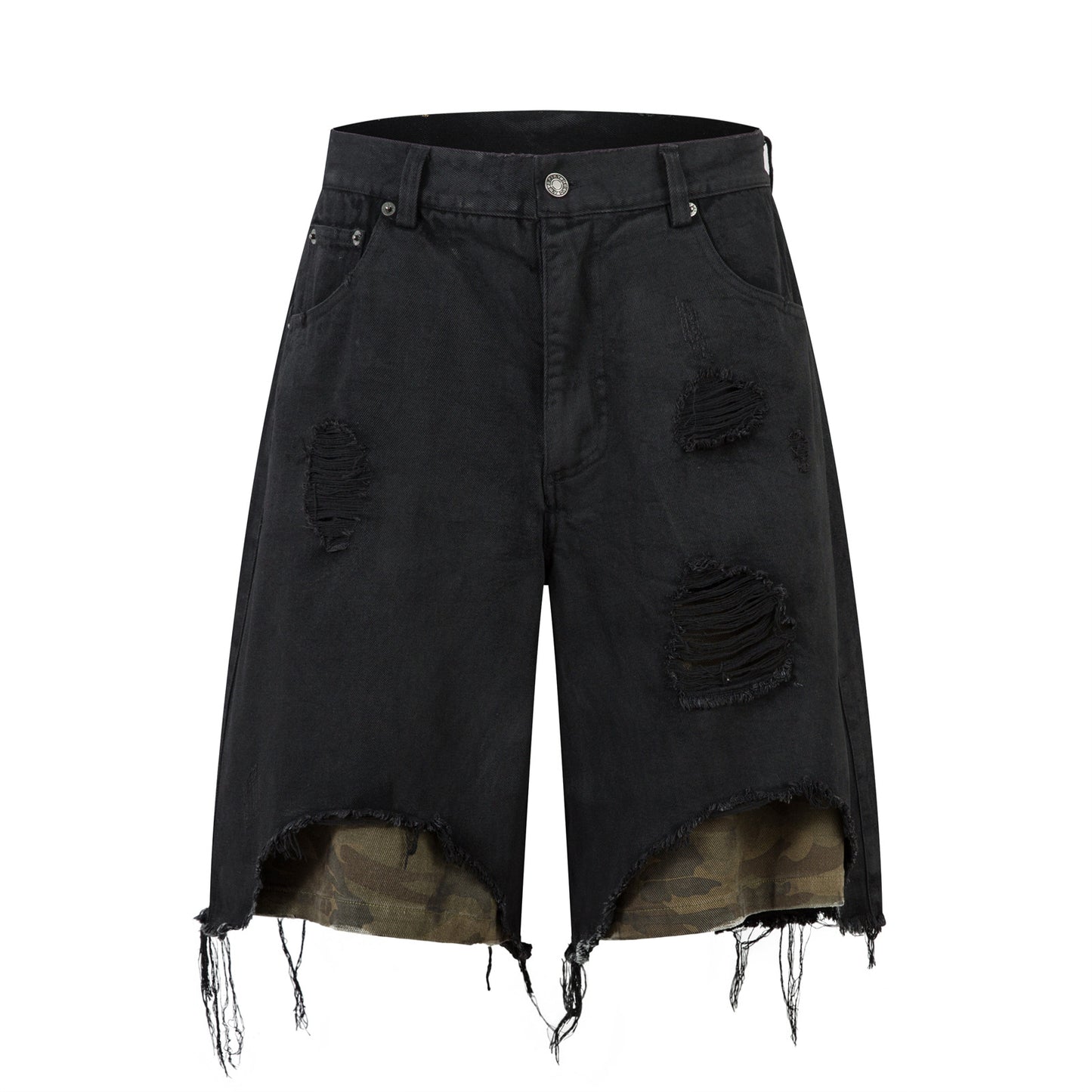 MilkMan Patchwork Distressed Jeans