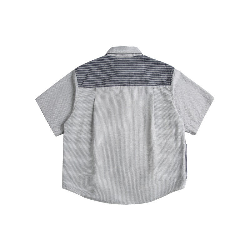 MilkMan Spliced Stripe Shirt