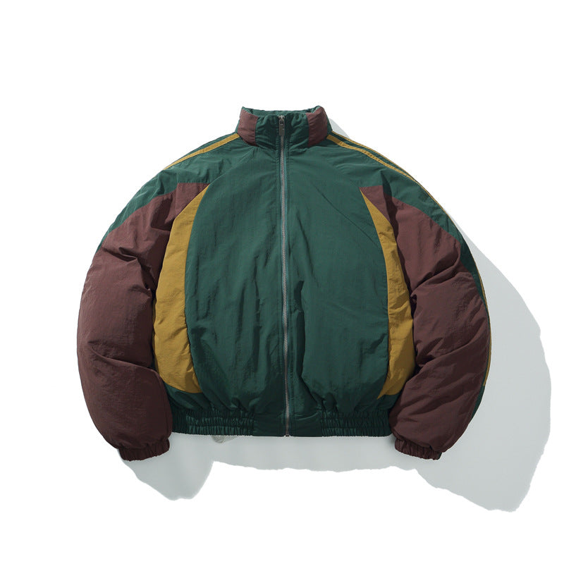 MilkMan Blocked Puffer Jacket