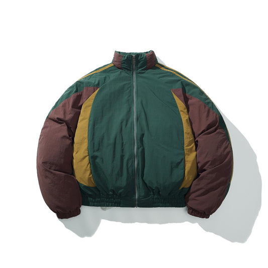 MilkMan Blocked Puffer Jacket