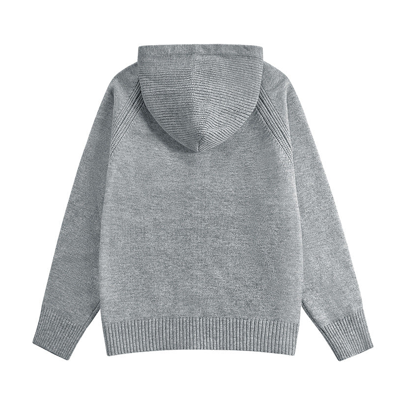MilkMan Hooded Knit Cardigan
