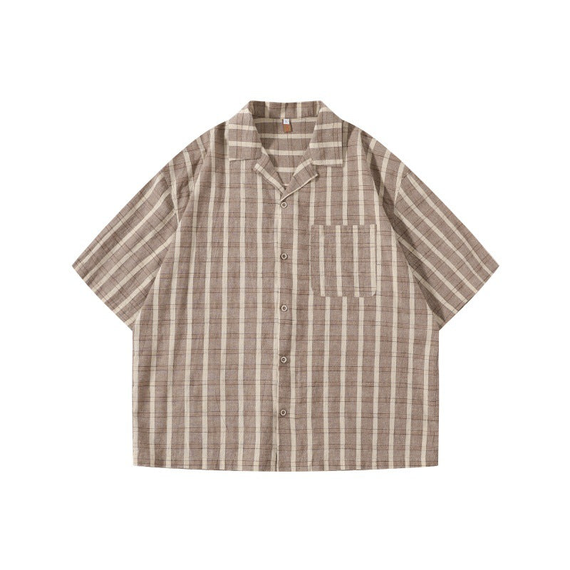 MilkMan Cuban Patch Check Shirt