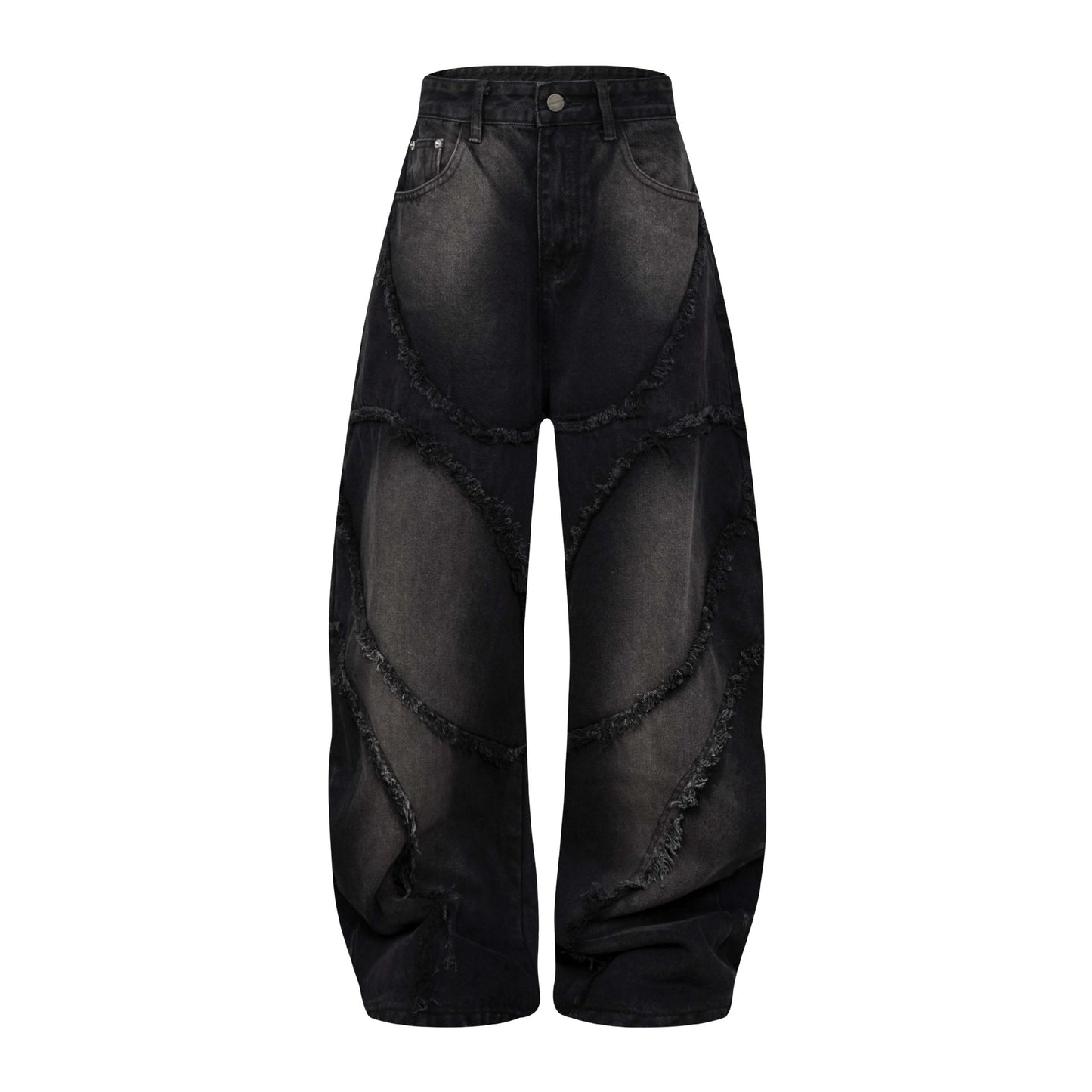 MilkMan Distressed Whisker Jeans