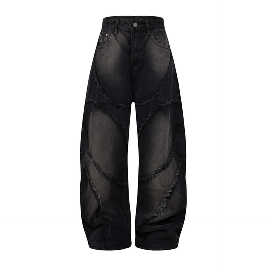 MilkMan Distressed Whisker Jeans