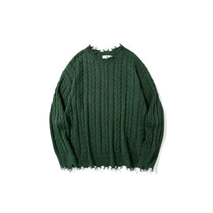 MilkMan Jacquard Crew Sweater
