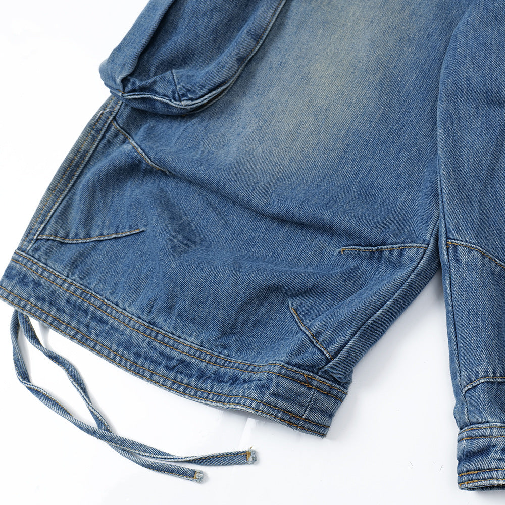 MilkMan Washed 3Q Utility Shorts