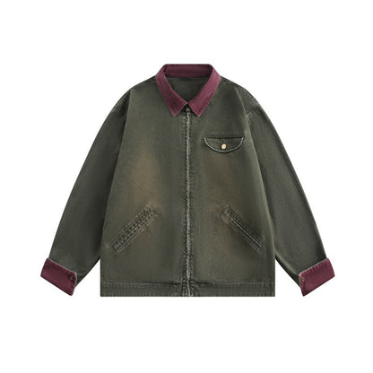 MilkMan Faded Block Cord Jacket