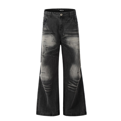 MilkMan Colorblock Flare Jeans