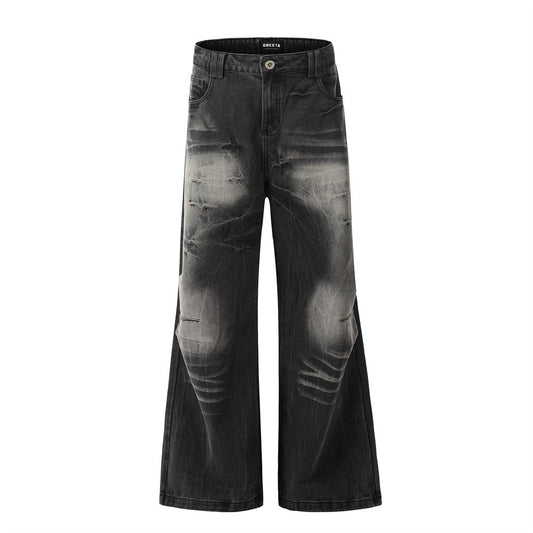 MilkMan Colorblock Flare Jeans