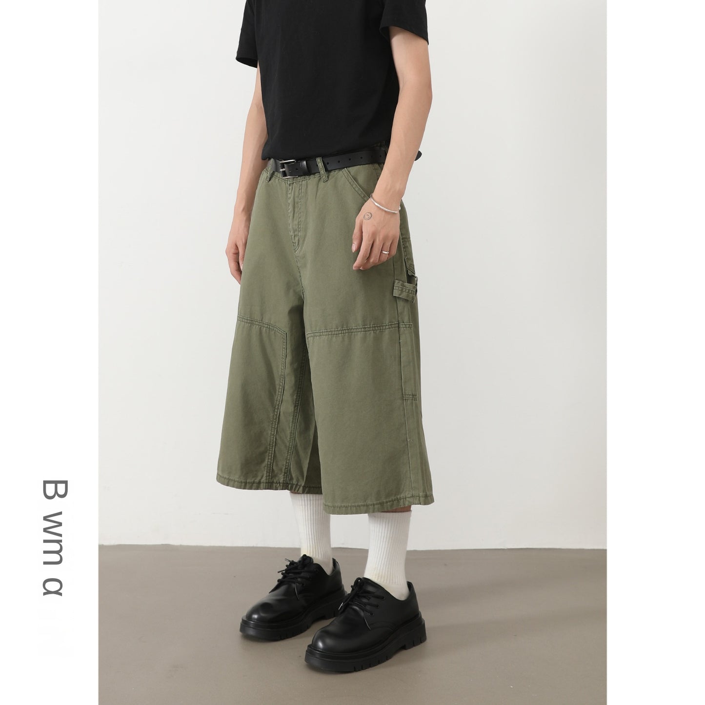 MilkMan Washed 3Q Work Shorts