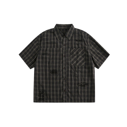 MilkMan Mesh Check Shirt