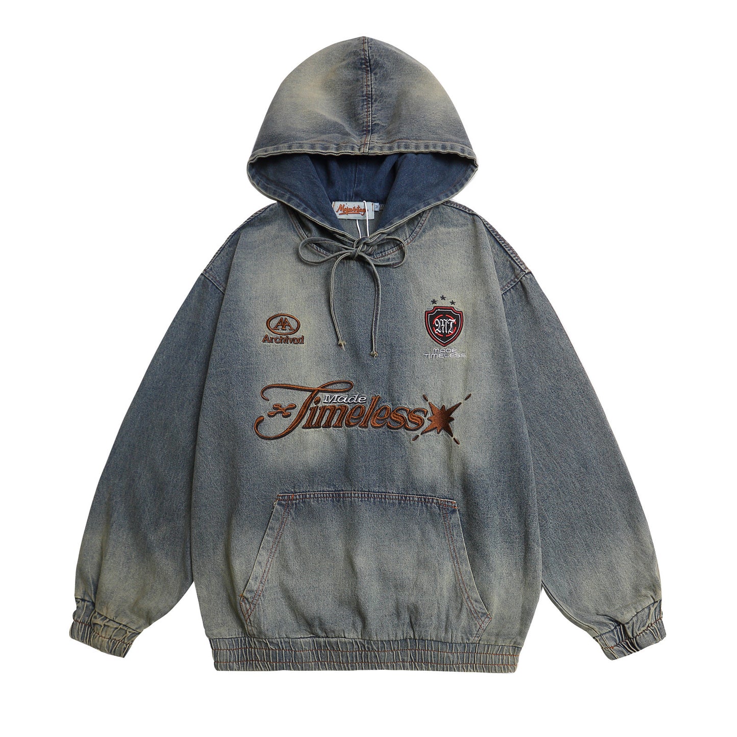 MilkMan Letter Denim Hoodie