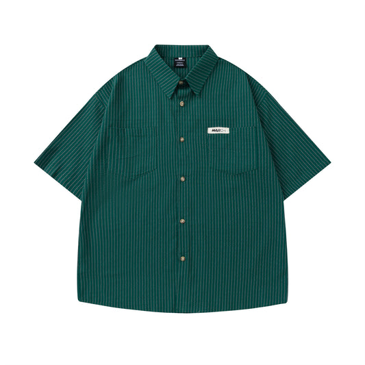 MilkMan Striped Pocket Shirt
