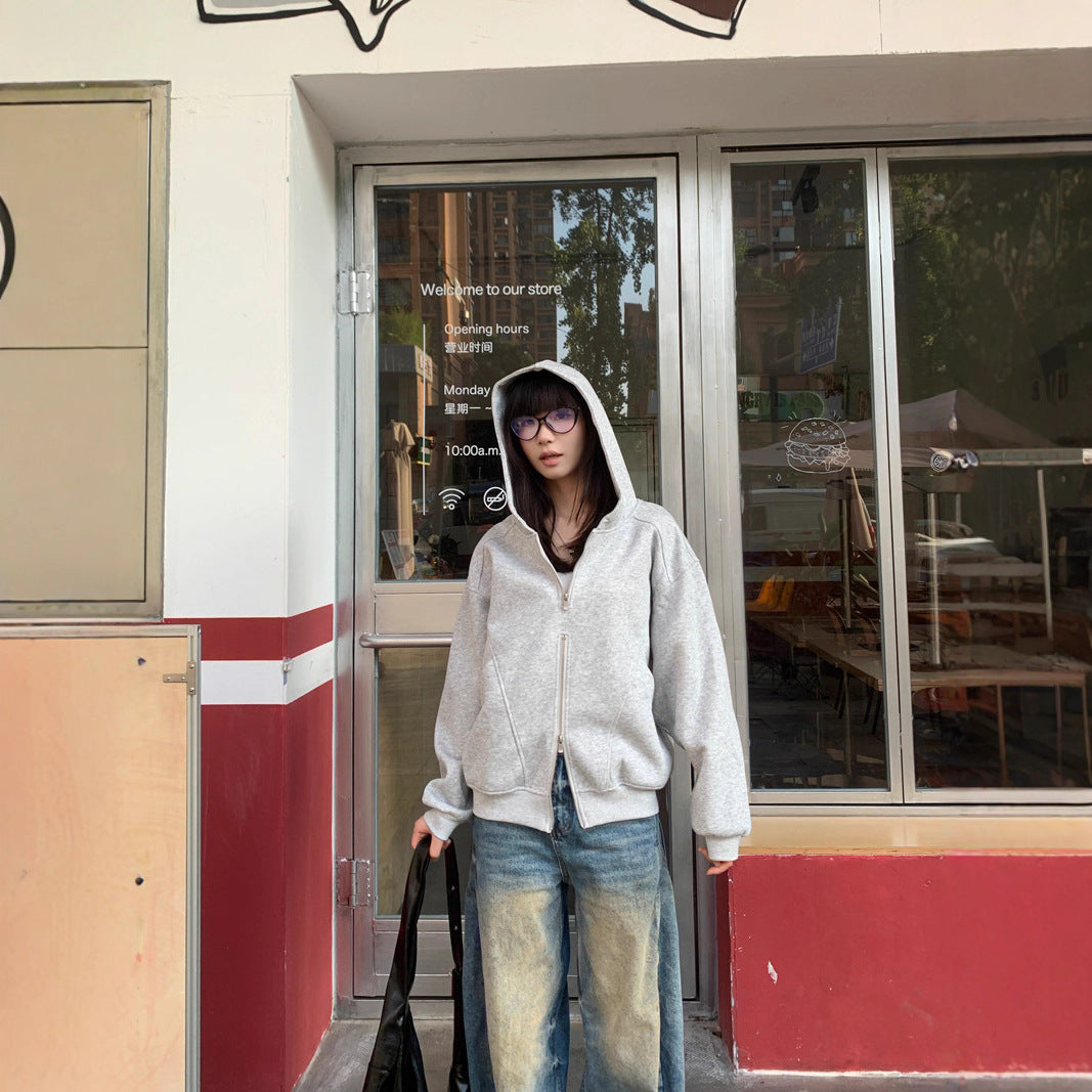 MilkMan Minimal Zip Hoodie