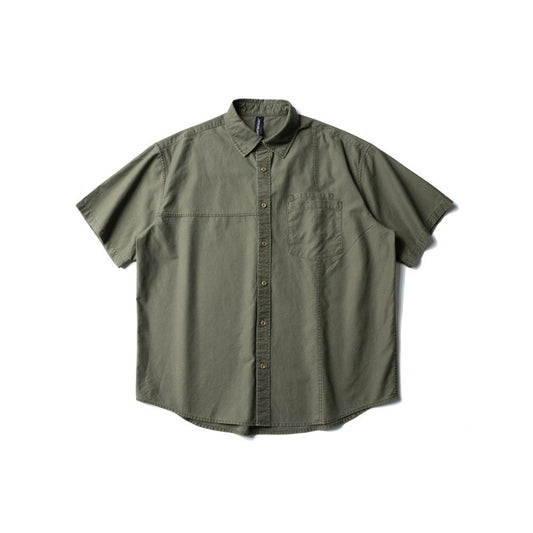 MilkMan Washed Patch Shirt