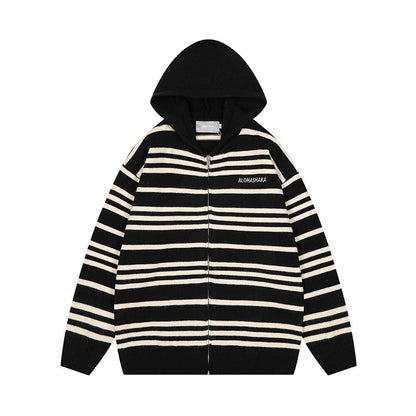 MilkMan Embroidered Hooded Knit